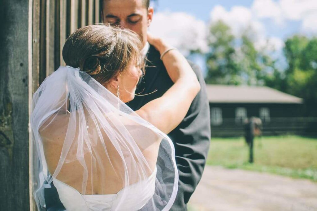 Casamento com a família