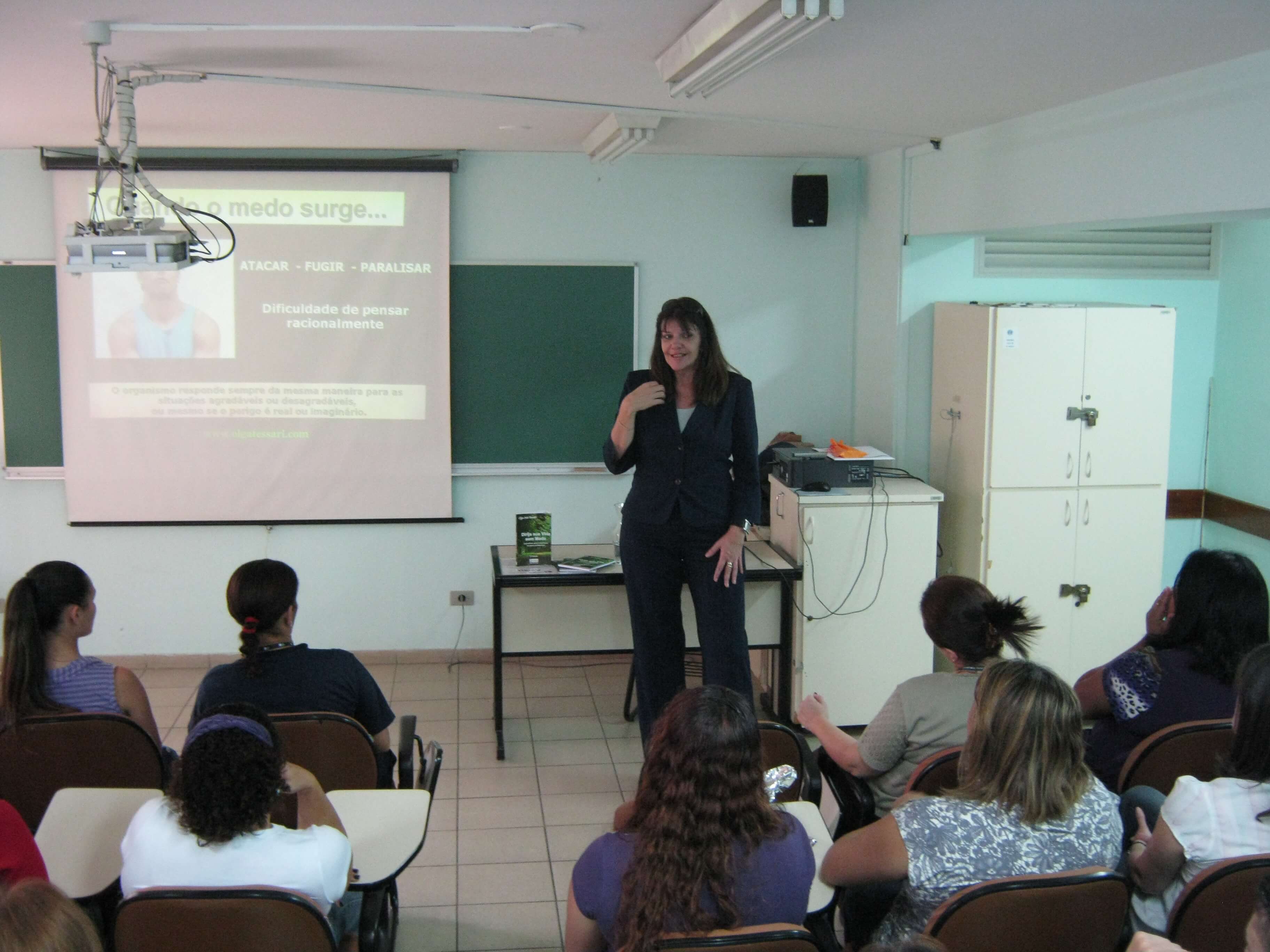 Palestras de Olga Tessari