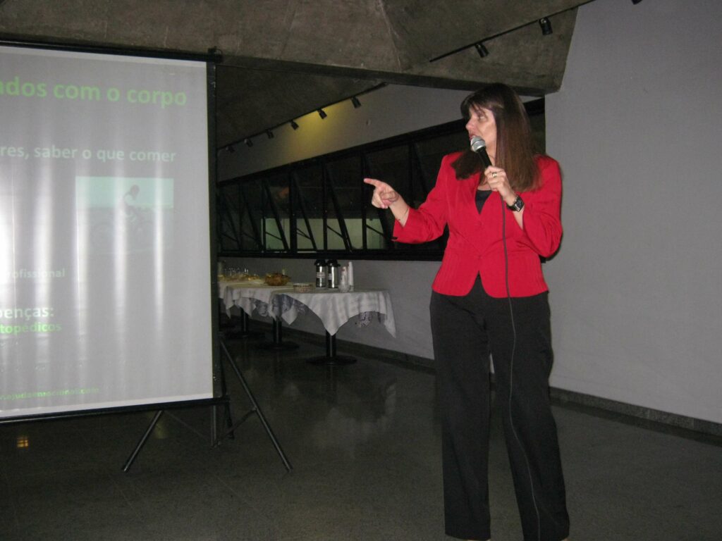 Palestra com Olga Tessari